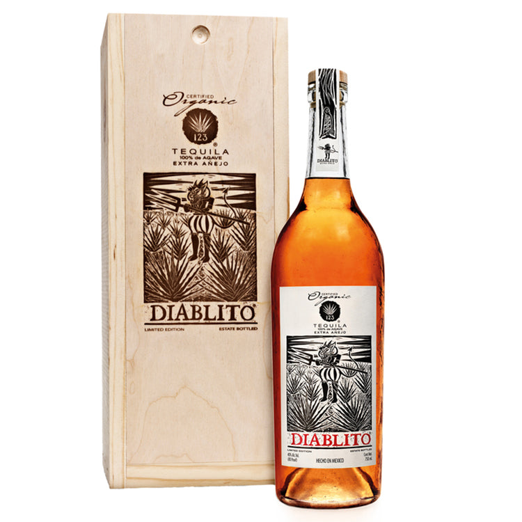 
            
                Load image into Gallery viewer, 123 Diablito Extra Anejo Tequila - 750ml
            
        