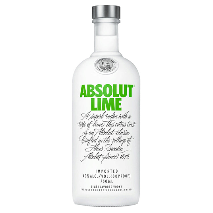 Absolut Lime Vodka - 750ml