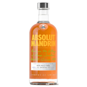 Absolut Orange Mandrin Vodka - 750ml