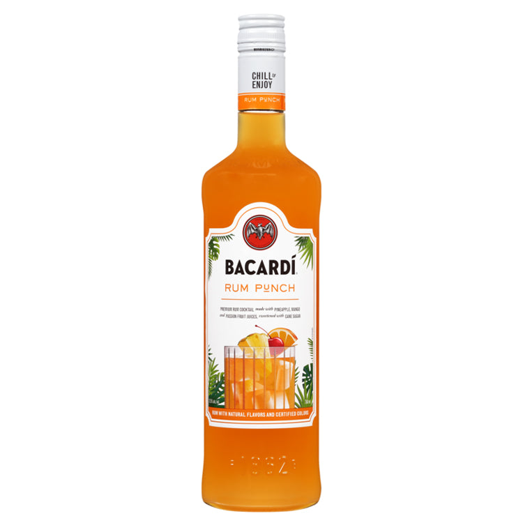 Bacardi Rum Punch Classic Cocktail - 750ml