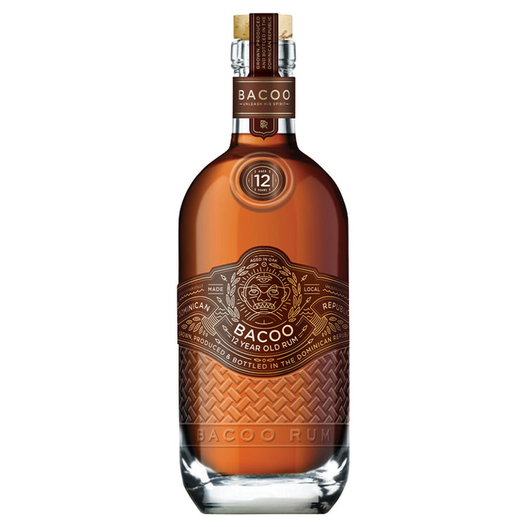 Bacoo Dominican Republic 12 Year Rum - 750ml