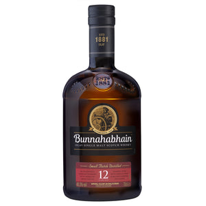 Bunnahabhain Single Malt 12 Year Scotch Whiskey - 750ml