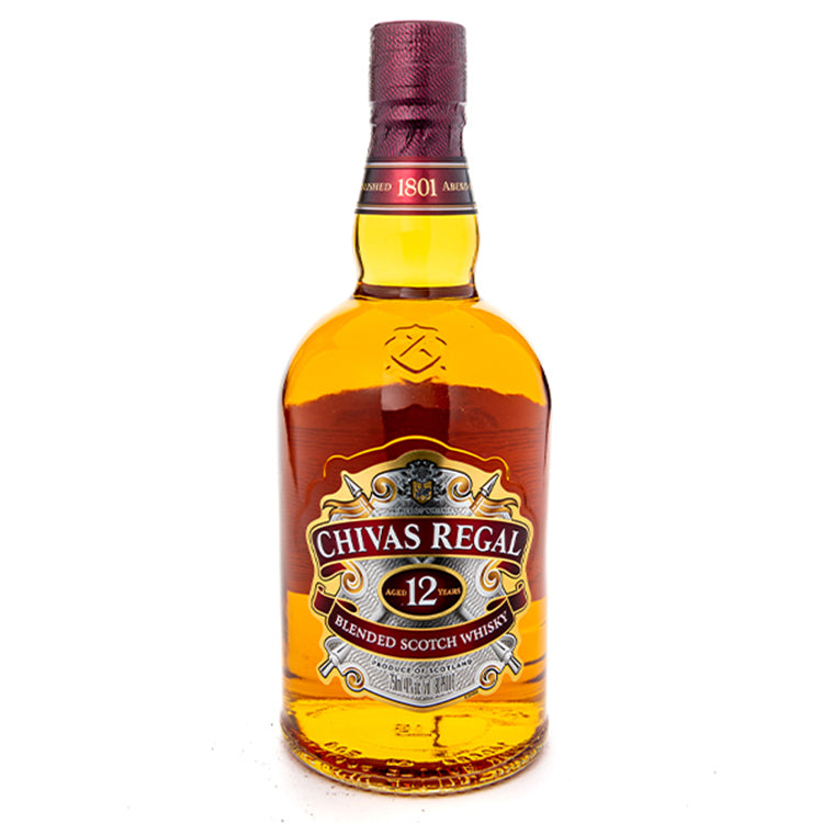Chivas Regal Blended 12 Year Scotch Whiskey - 750ml