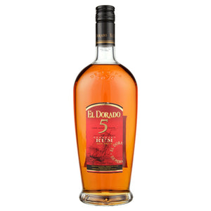 El Dorado Cask Aged 5 Year Rum - 750ml