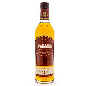 Glenfiddich 15 Year Single Malt Scotch Whiskey - 750ml