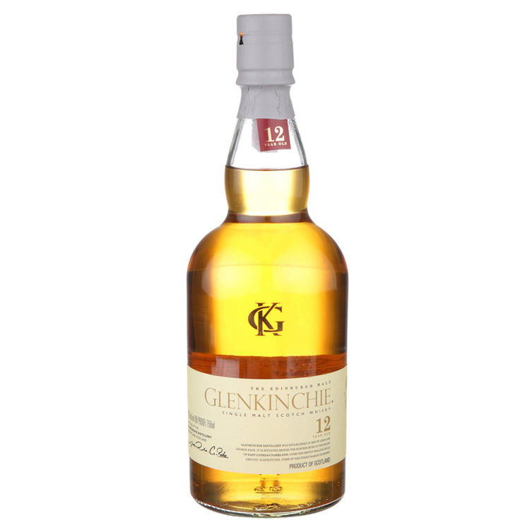 Glenkinchie Single Malt 12 Year Scotch Whiskey - 750ml