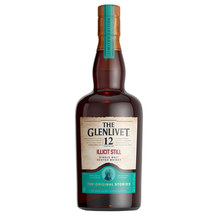 Glenlivet Illicit Still Single Malt 12 Year Scotch Whiskey - 750ml