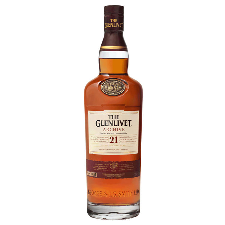Glenlivet Archive Single Malt 21 Year Scotch Whiskey - 750ml