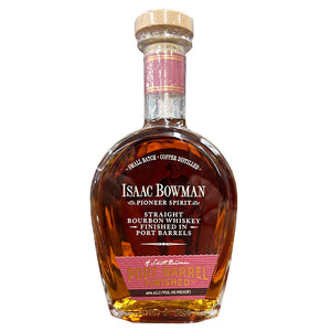 Isaac Bowman Port Barrel Bourbon Whiskey - 750ml