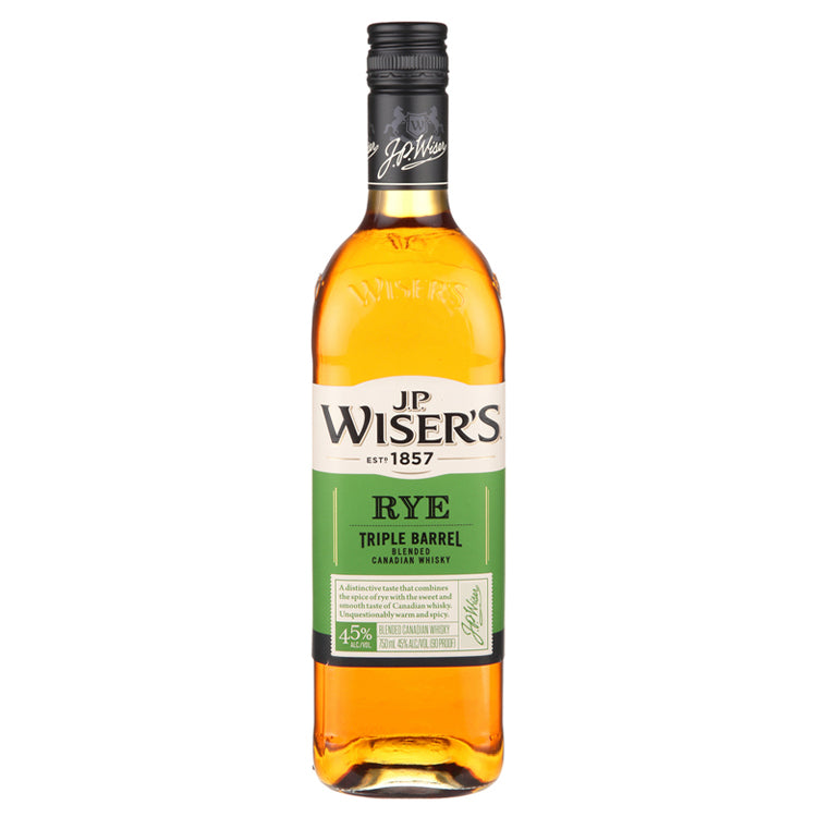 JP Wiser's Canadian Rye Whisky Tripple Barrel - 750ml