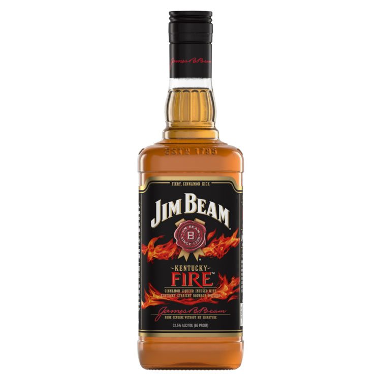 Jim Beam Kentucky Fire Cinnamon Infused Whiskey - 750ml