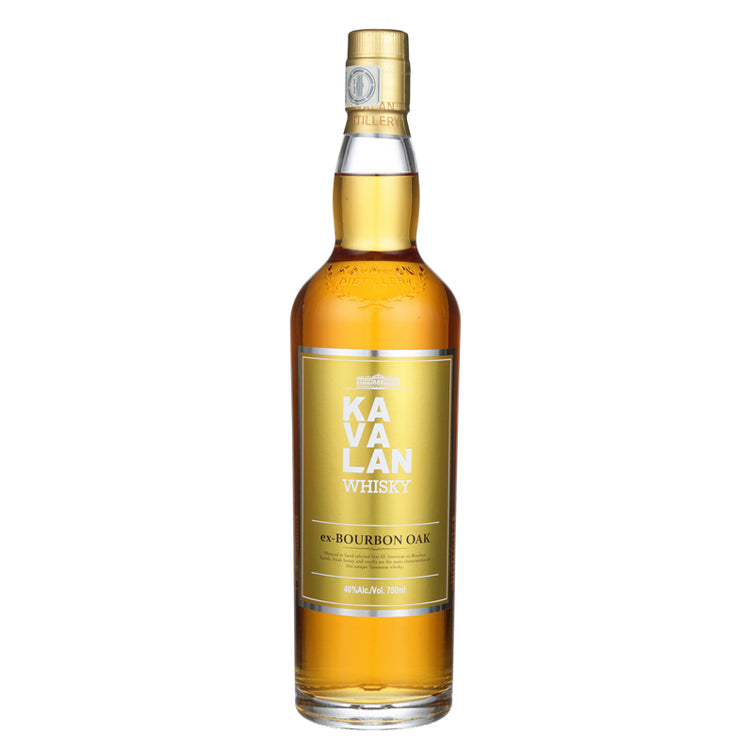 Kavalan Taiwan Single Malt Whiskey Ex-Bourbon Oak Cask Aged - 750ml