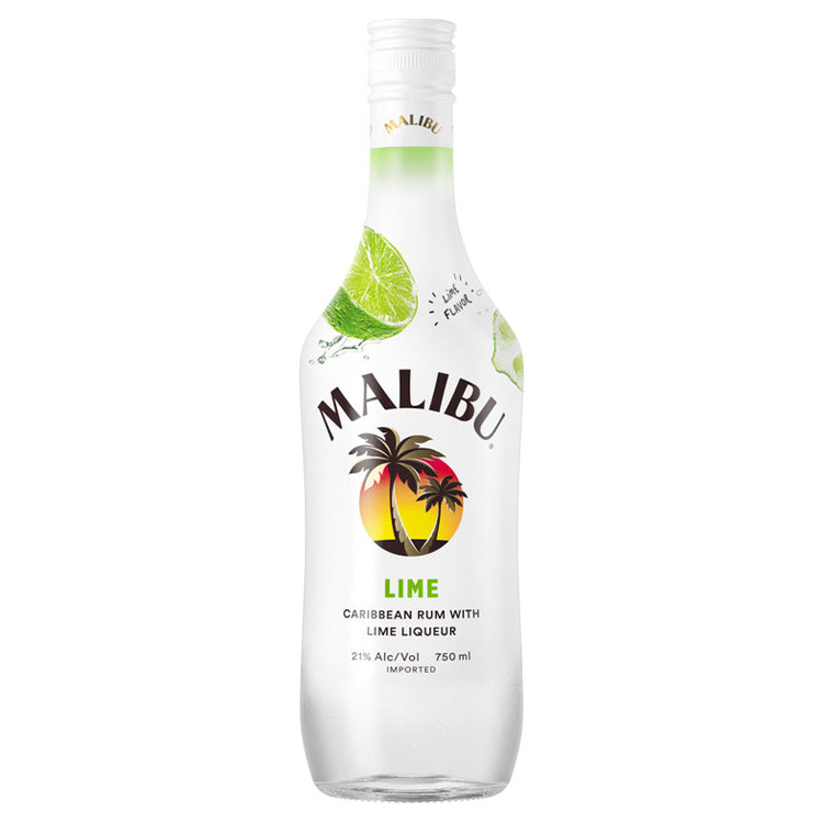 Malibu Lime Rum - 750ml