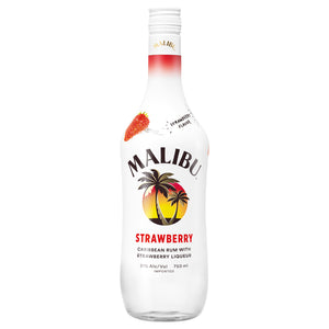 Malibu Strawberry Rum - 750ml