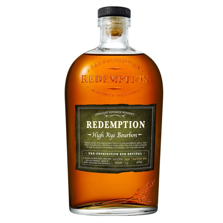 Redemption High Rye Bourbon Whiskey - 750ml