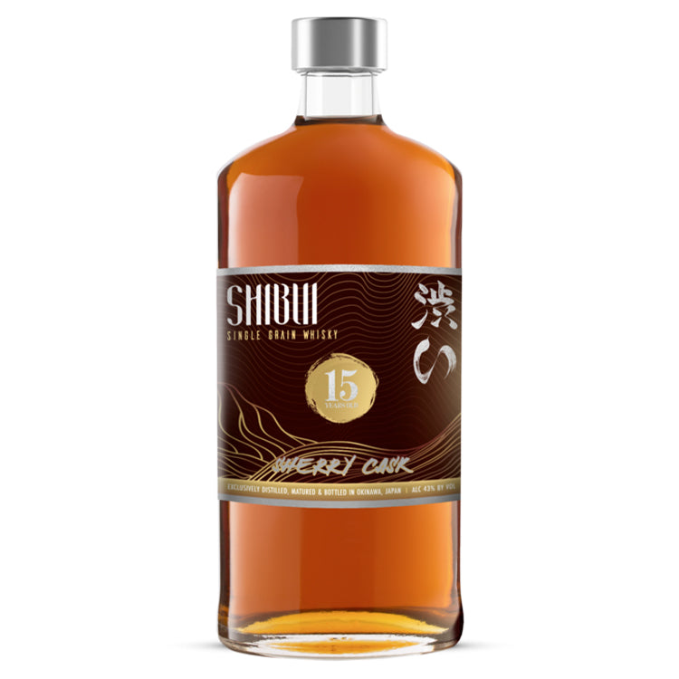 
            
                Load image into Gallery viewer, Shibui Japanese Single Grain Sherry Cask Matured 15 Year Whiskey - 750ml
            
        