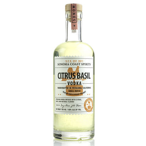 
            
                Load image into Gallery viewer, Sonoma Coast Spirits Citrus Basil Vodka - 750ml
            
        