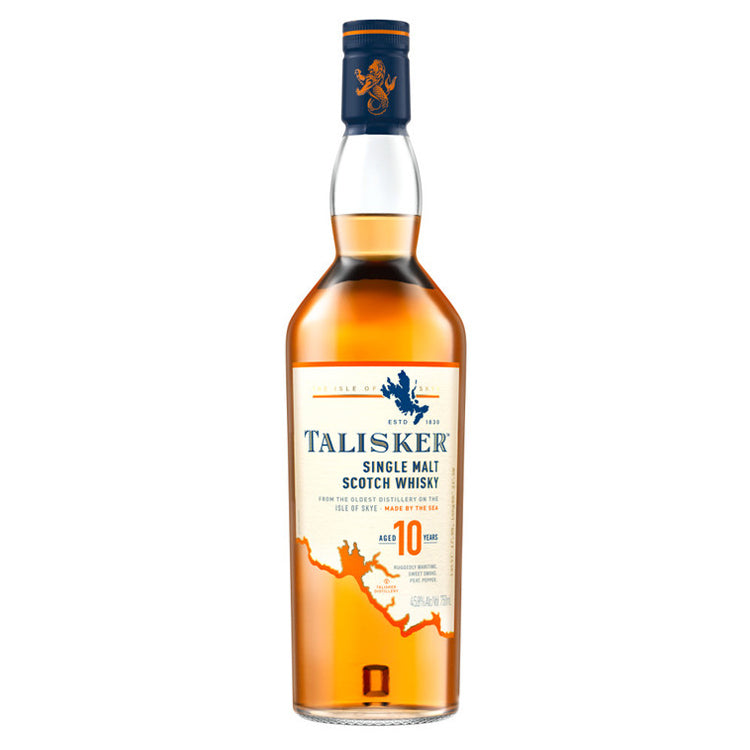 Talisker Single Malt 10 Year Scotch Whiskey - 750ml