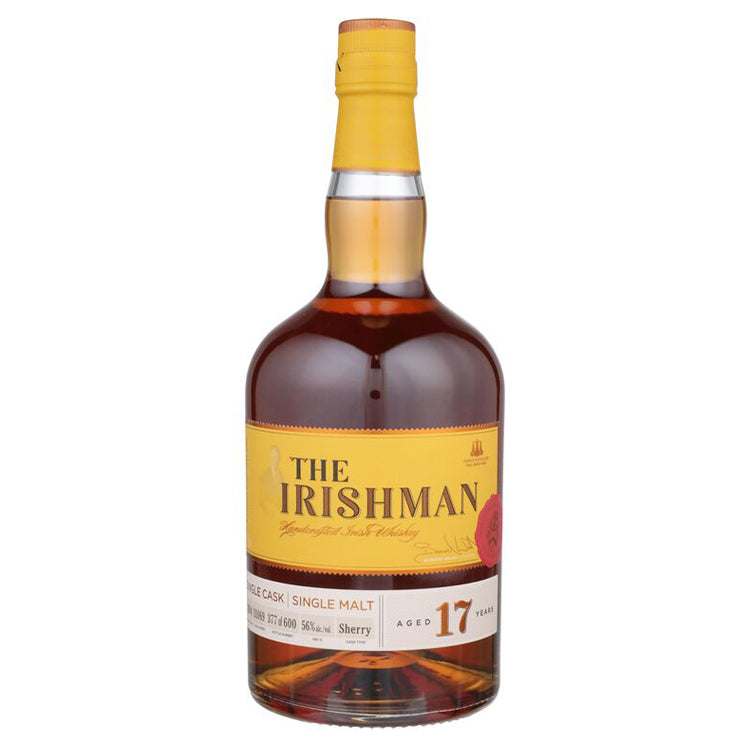 The Irishman Single Malt Single Cask 17 Year Irish Whiskey - 750ml