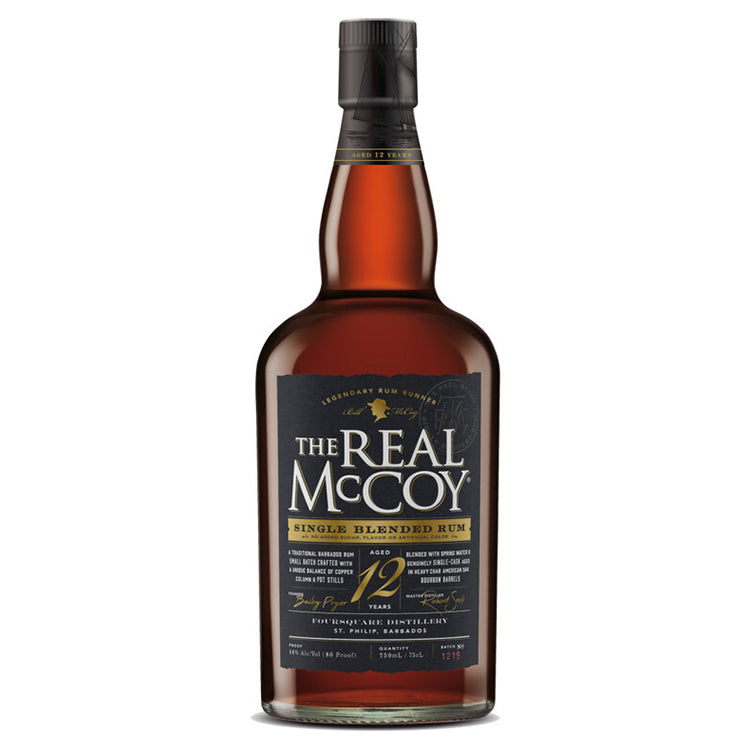 The Real McCoy 12 Year Rum - 750ml