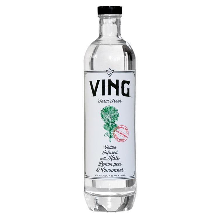 Ving Farm Infused w/Kale, Lemon Peel, Cucumber Fresh Vodka - 750ml